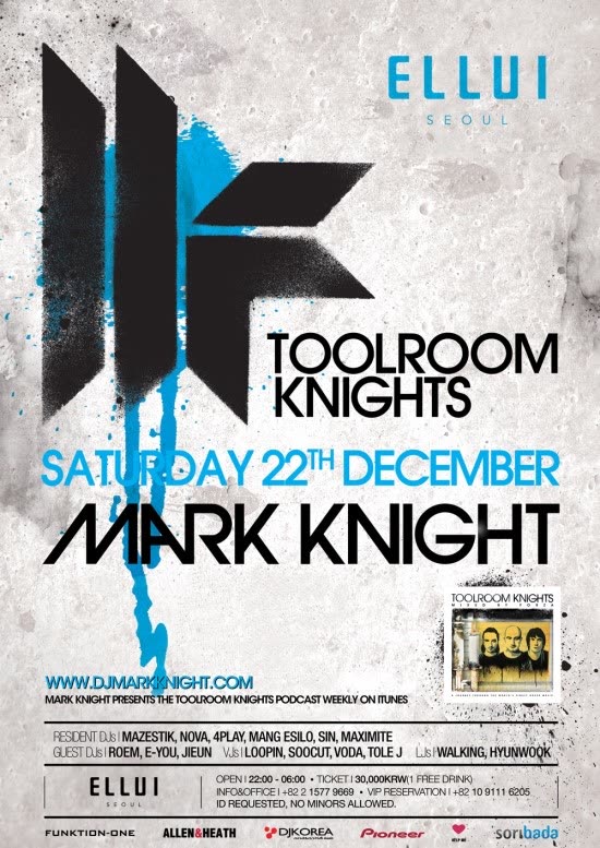 Toolroom Knights with Mark Knight @ Ellui
