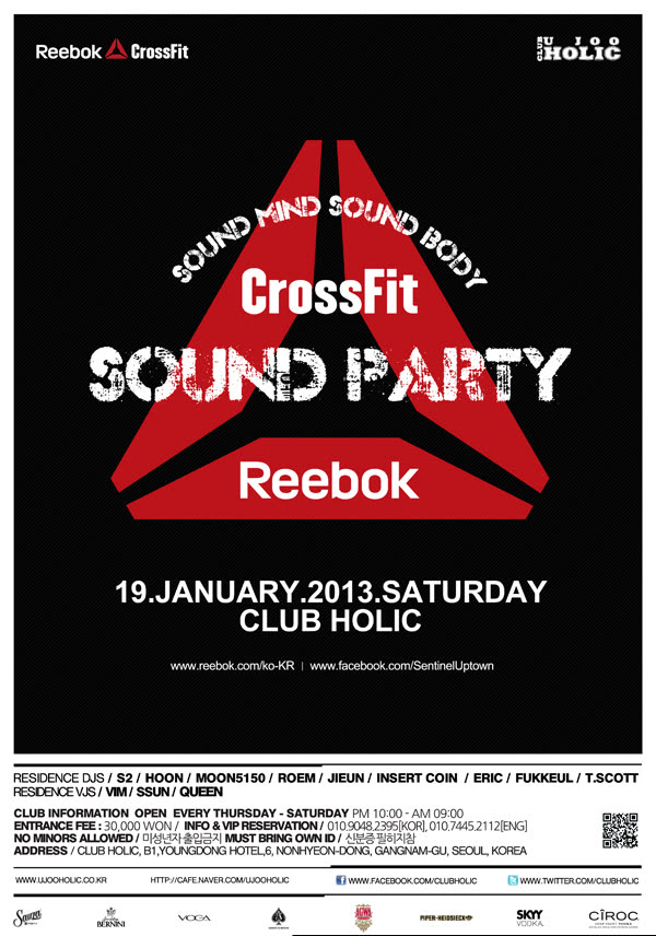 Reebok CrossFit Sound Party @ Club Holic